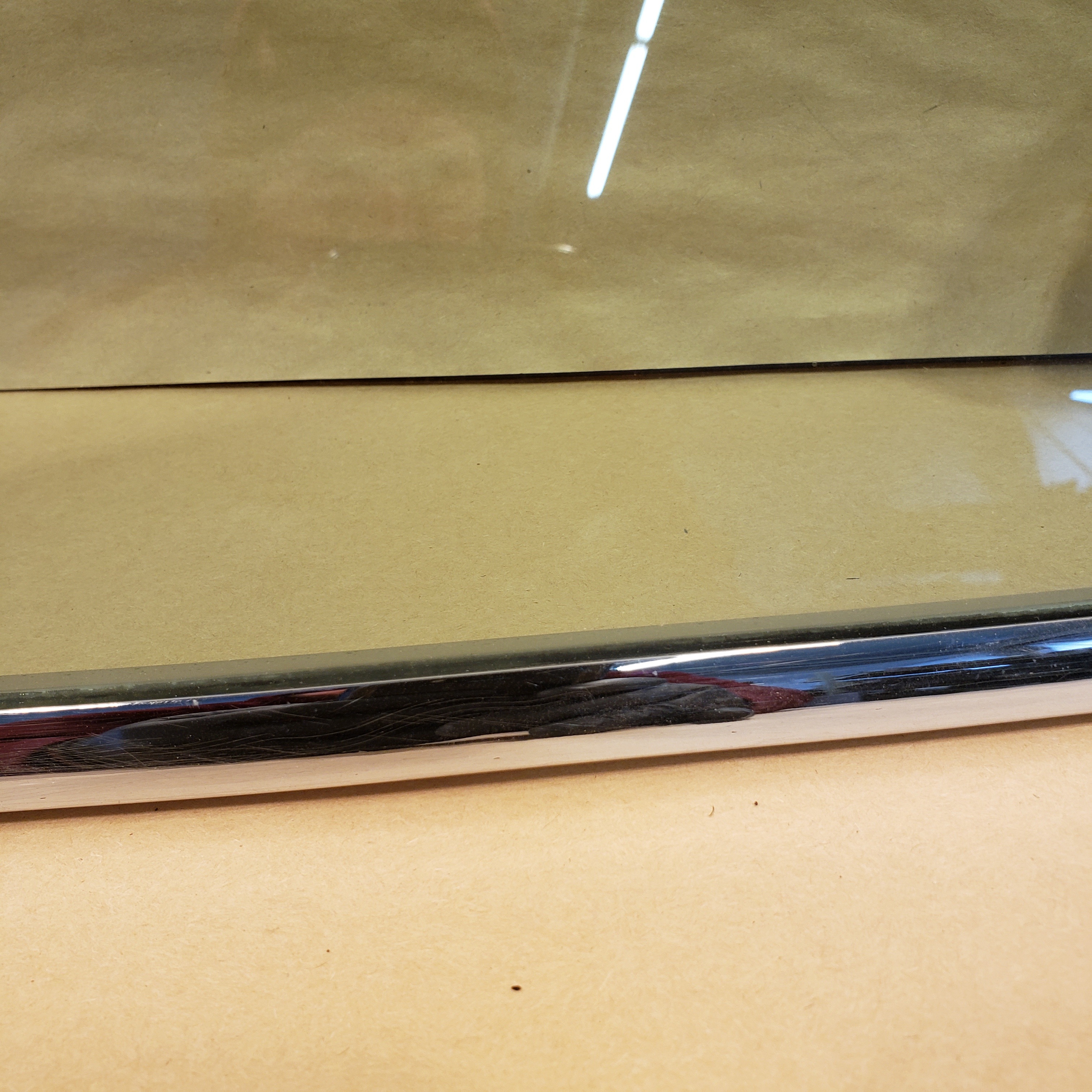 Jaguar XKE E-Type Series 2 2+2 LH Left Rear Quarter Vent Window Triplex ...