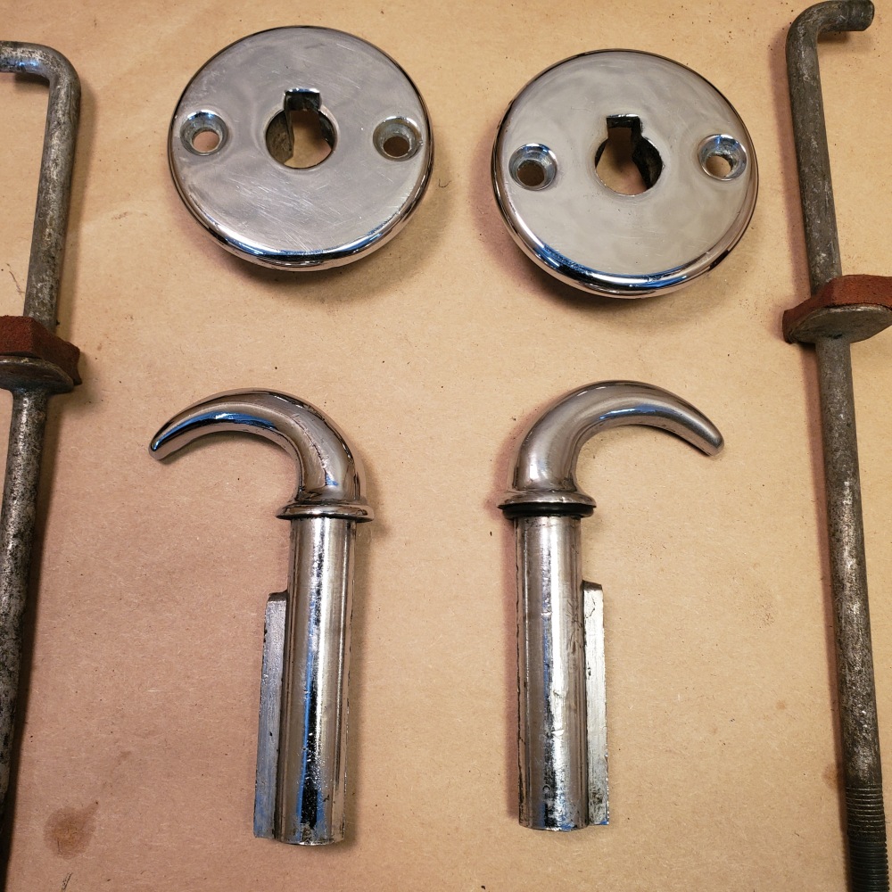 Front Interior Door Handle Set of 2 Left & Right for 2007