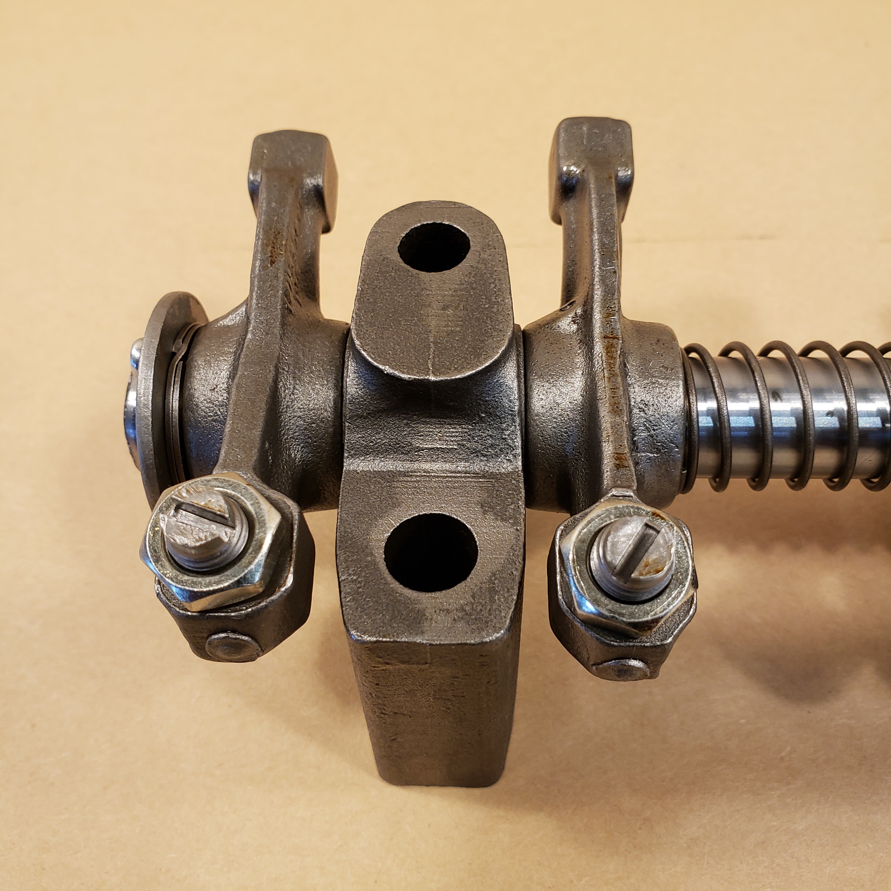 MGA Early MGB 6274 Remanufactured Rocker Arm Assembly w Rear Oil Feed