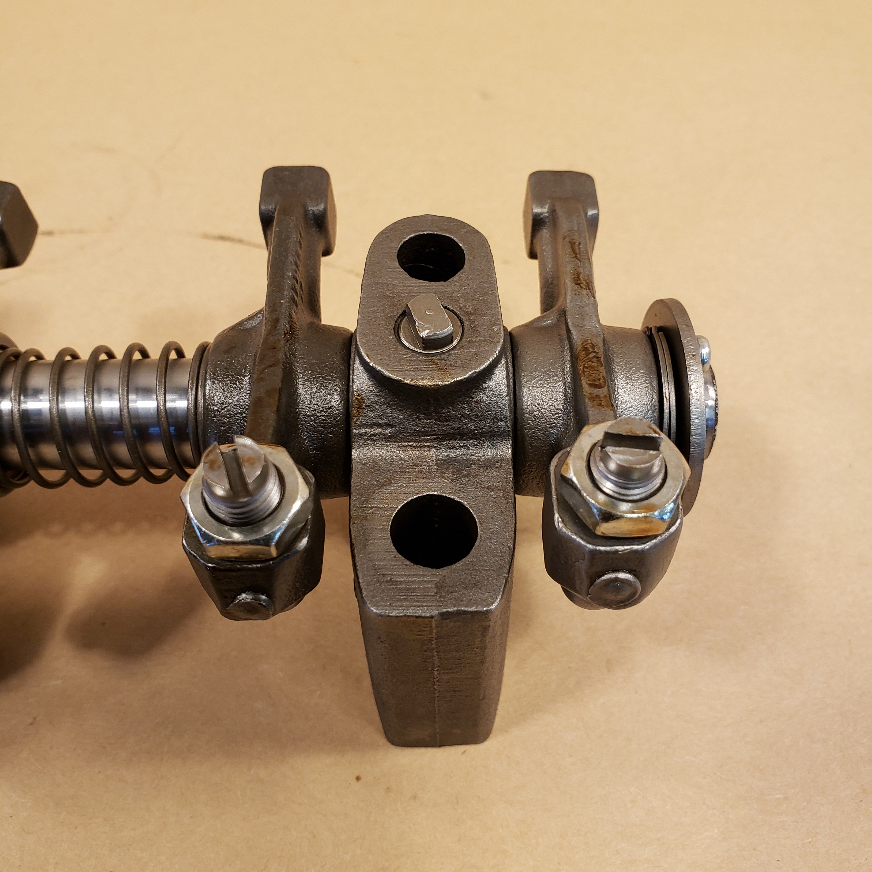 MGA Early MGB 6274 Remanufactured Rocker Arm Assembly w Rear Oil Feed