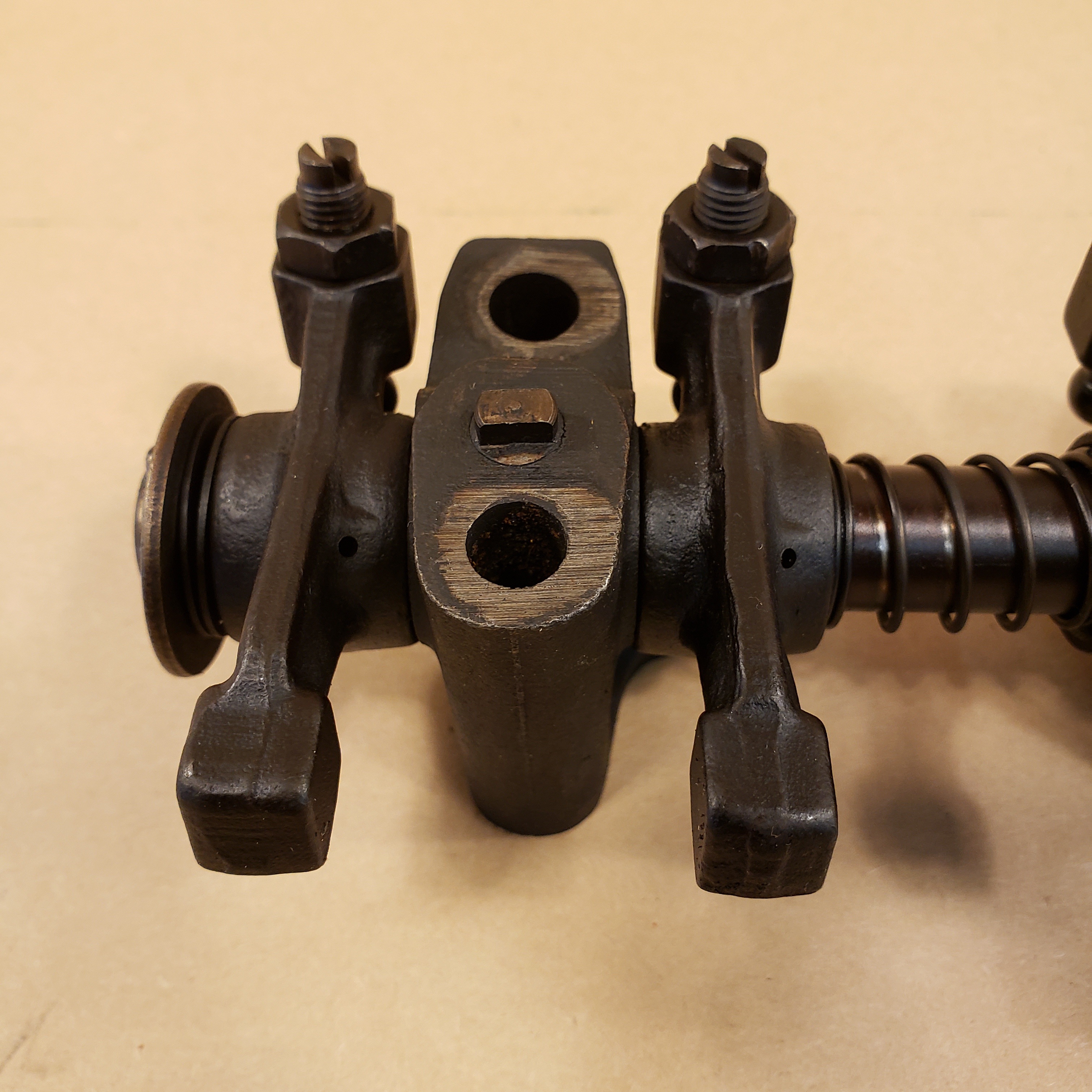 MGA Early MGB 6274 Remanufactured Rocker Arm Assembly w Rear Oil Feed