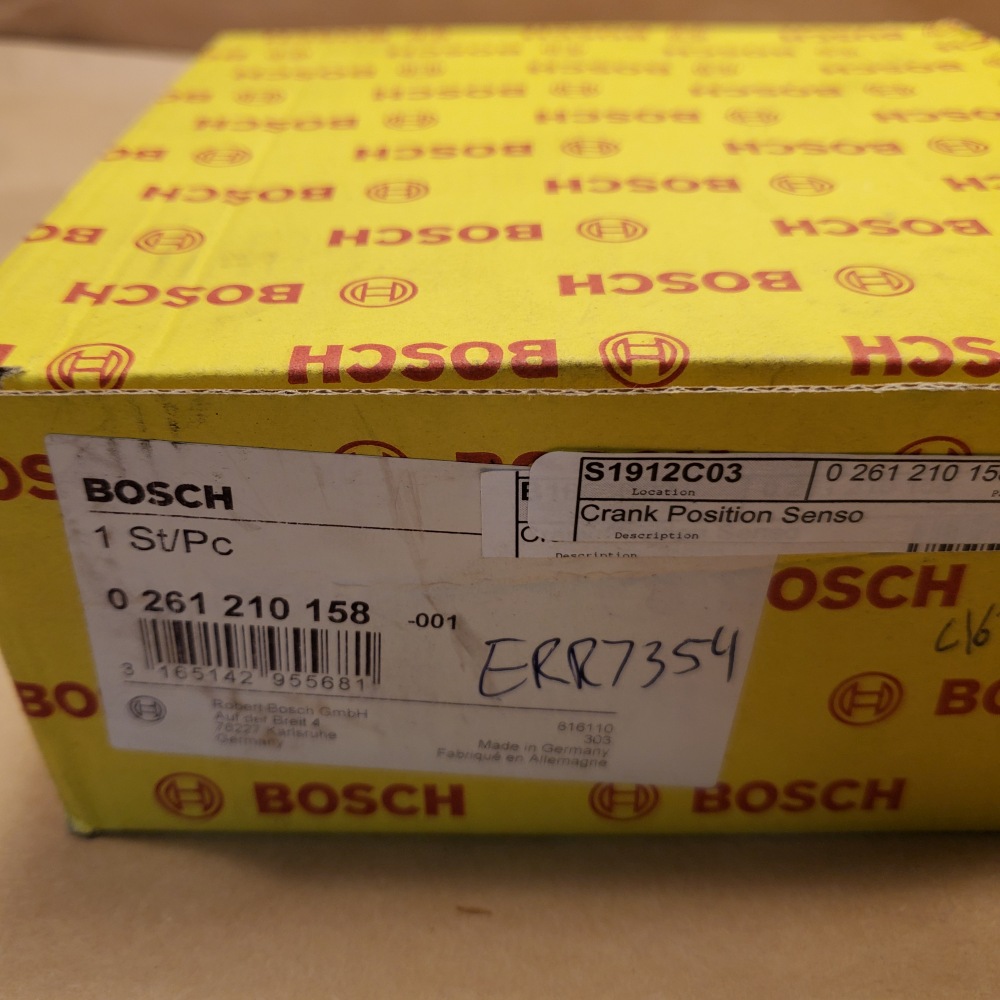 NOS Bosch Land Rover Discovery 2 Crankshaft Position Sensor ERR7354