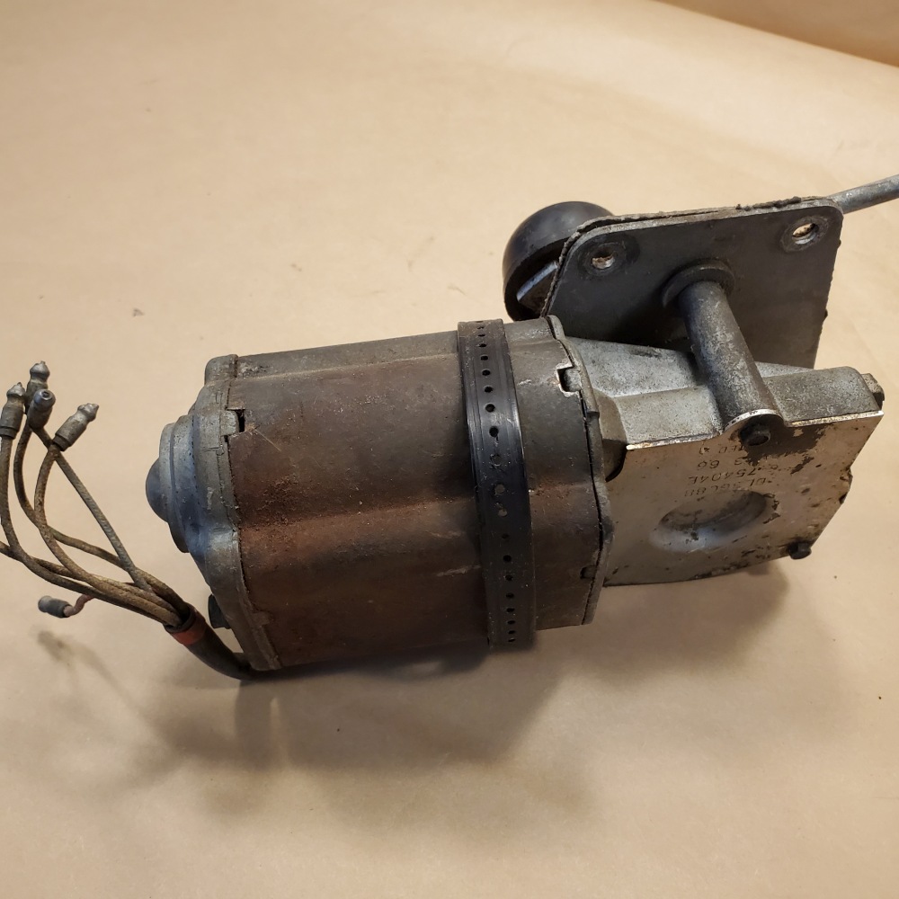 Original Jaguar XKE EType Series 1 Wiper Motor Assembly with Primary