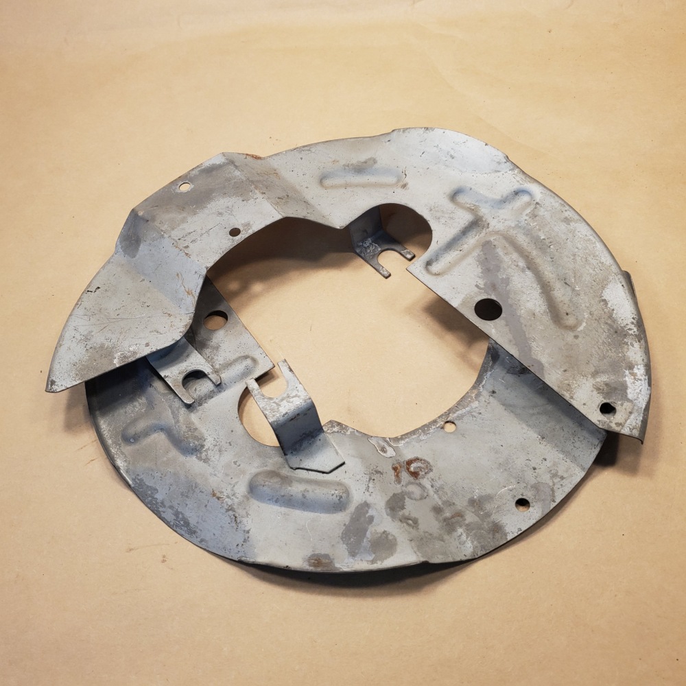 Jaguar XKE EType Series 2 Lower Brake Dust Shield Pair LH and RH Sides