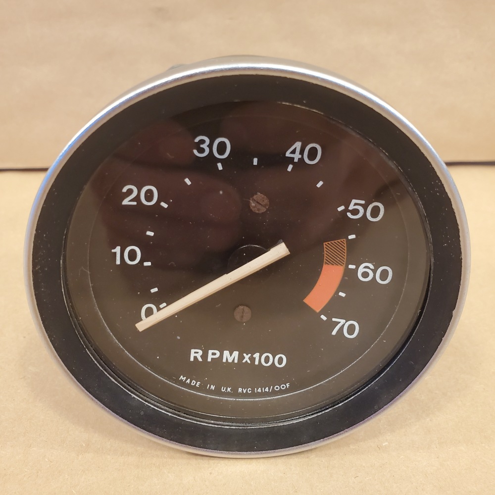 OEM MG Midget 1500 Tachometer RPM x100 Gauge Smiths RVC1414/00F