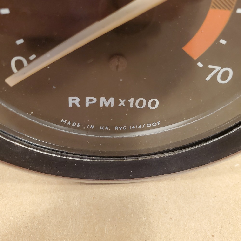 OEM MG Midget 1500 Tachometer RPM x100 Gauge Smiths RVC1414/00F