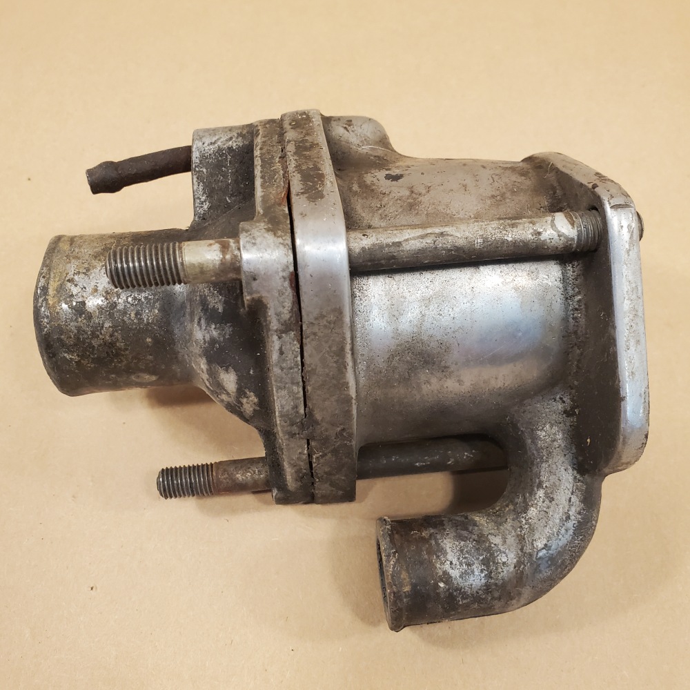 Jaguar XKE EType Series 2 S2 Intake Aluminum Thermostat Housing C28212