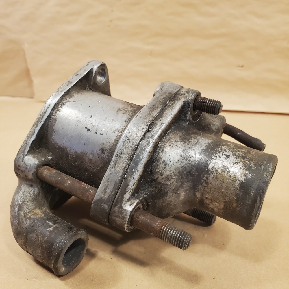 Jaguar XKE EType Series 2 S2 Intake Aluminum Thermostat Housing C28212