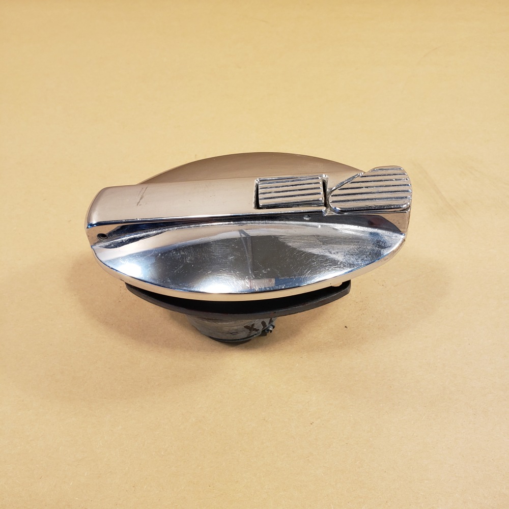 Original Jaguar XJ6 Series 1 Series 2 Chrome Thin Fuel Filler Cap NO