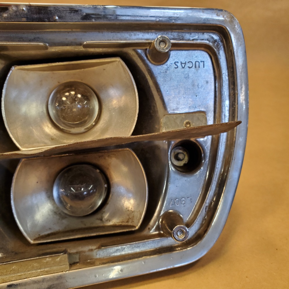 Jaguar XKE EType Series 2 Lucas L807 Tail Lamp Light Housing