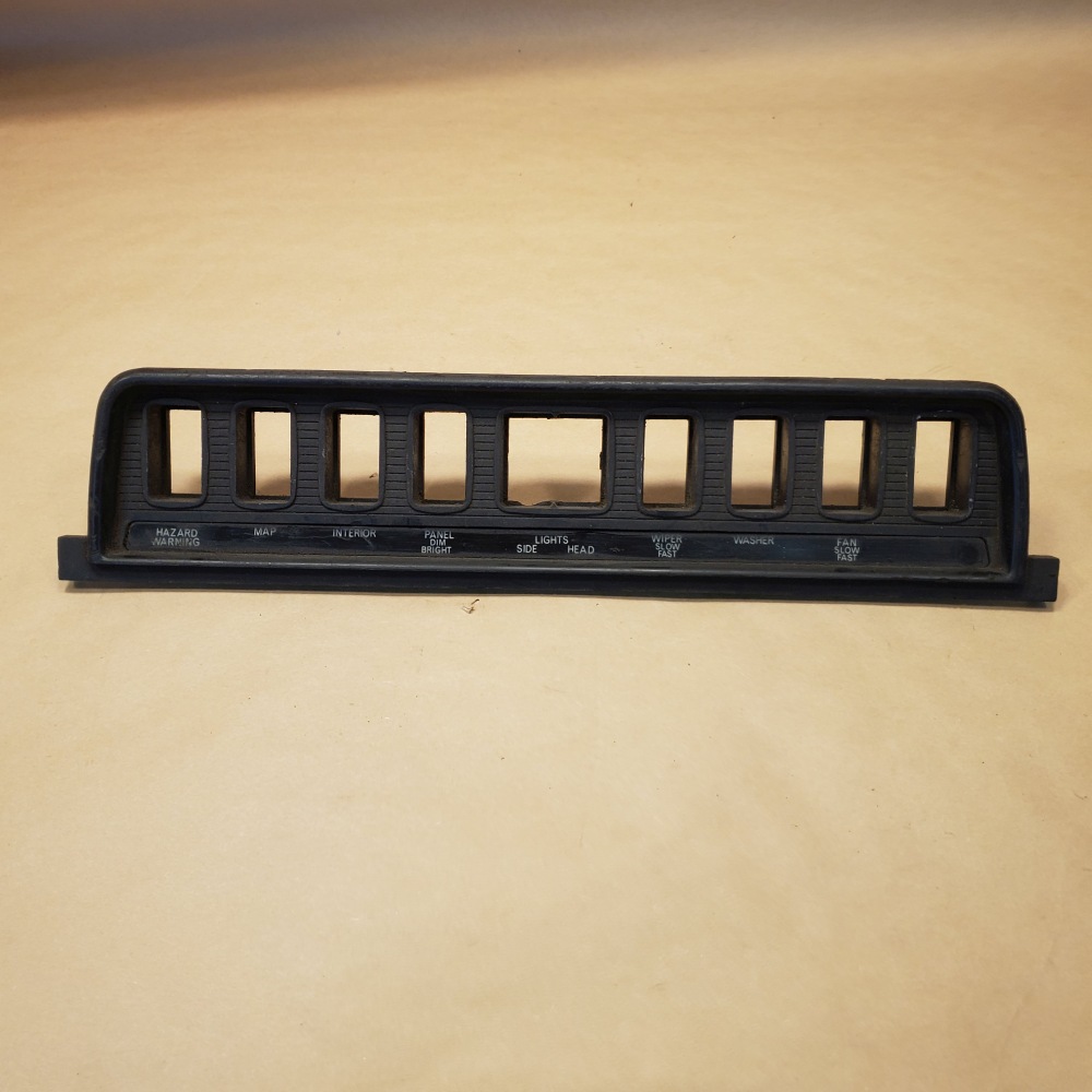Original Jaguar XKE E-Type Series 2 Series 3 Rocker Switch Panel Dash ...