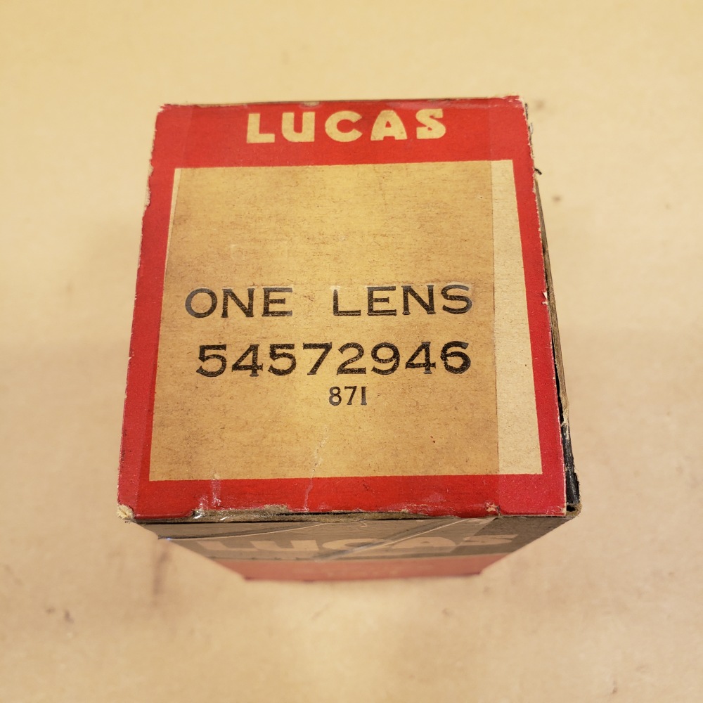 Lucas L677 54572946 Clear Front Turn Signal Lens for 19621974 MG MGB