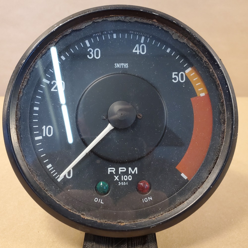 Triumph TR6 Smiths Tachometer 1969 1971 RN 2413/00A 355 1 Original OEM For Sale, Seattle WA