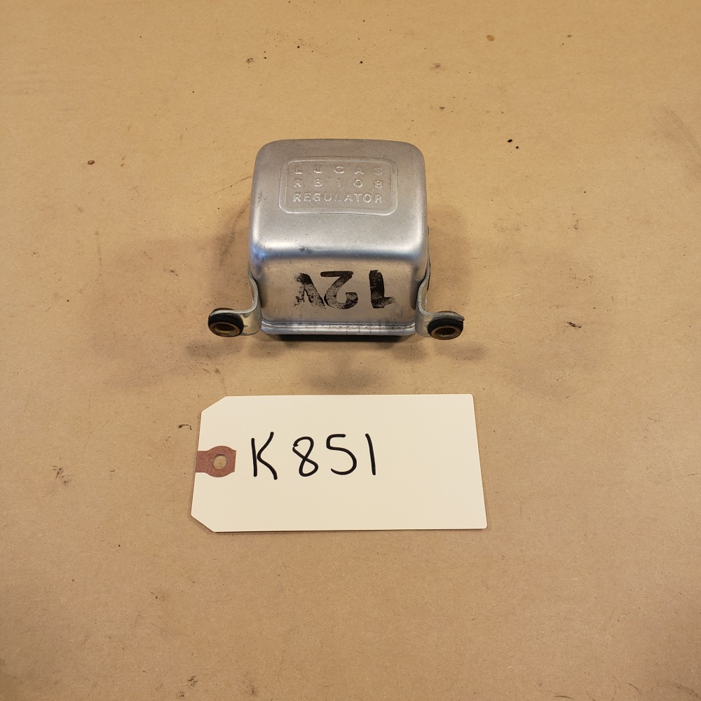 Lucas RB108 Voltage Regulator 37230K 12V Dated 73 NOS For Sale