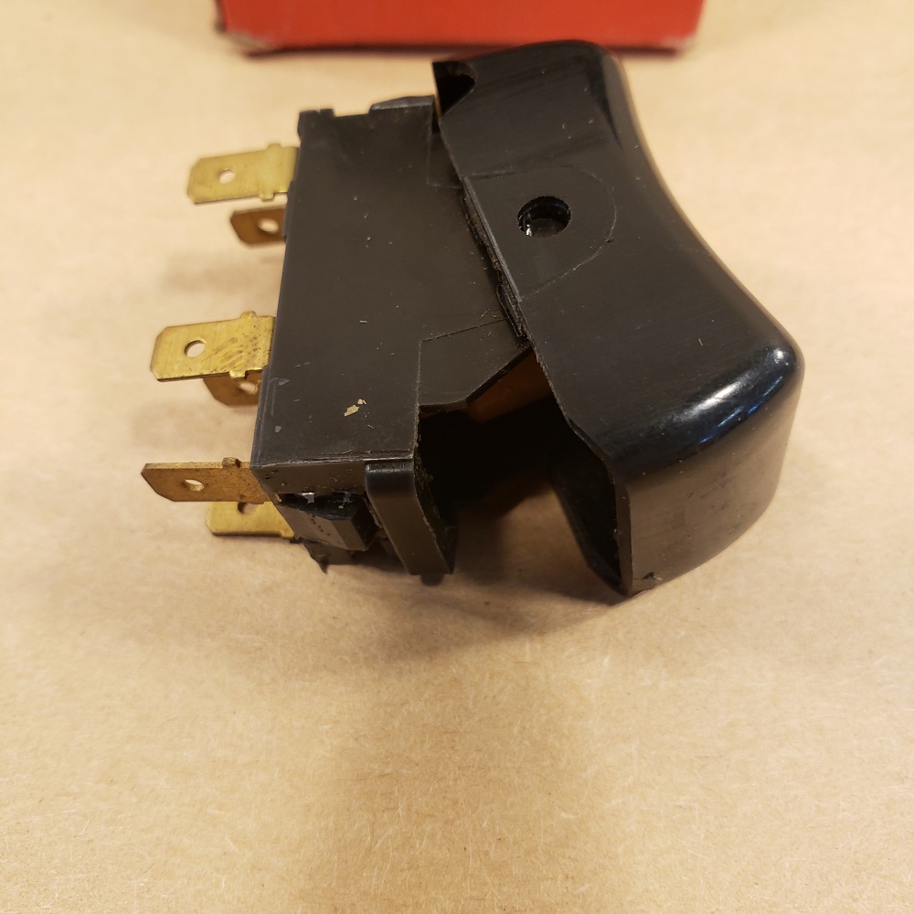 Lucas 39776A 152SA Hazard Light Rocker Switch 6 Terminal for Jensen Dtd