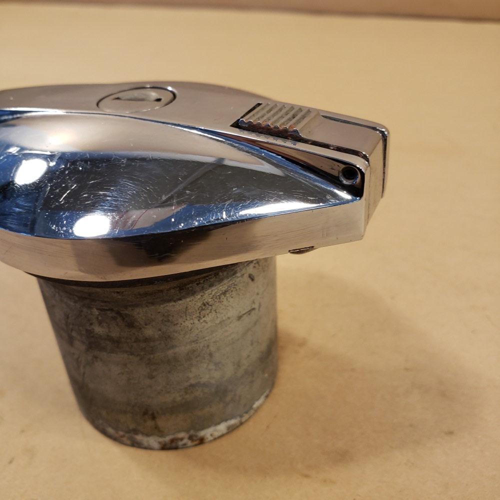 Original Jensen Healey Mk I Mk II Lockable Chrome Fuel Filler Cap For