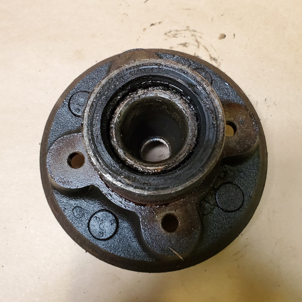 MG MGB Original Front Suspension Disc Steel Wheel Hub BoltOn 4 Lug OEM