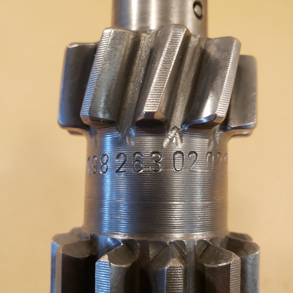 Shaft Lay Gear Ss Ht M200s 9630038724 main image 1