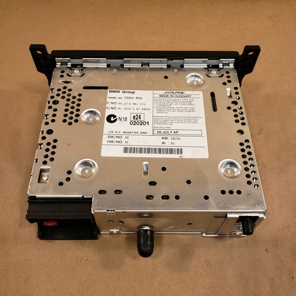 BMW CDデッキ CD53 R50 04 05 06 07 08 BMW Mini Cooper CD Player Radio OEM LKQ for