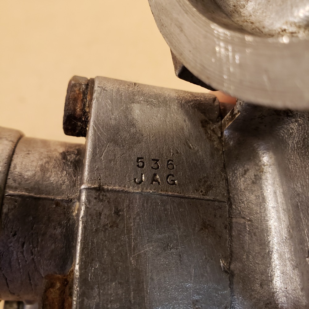 Original Jaguar XJ12 Series 3 XJS 5.3L V12 Engine Oil Filter Housing