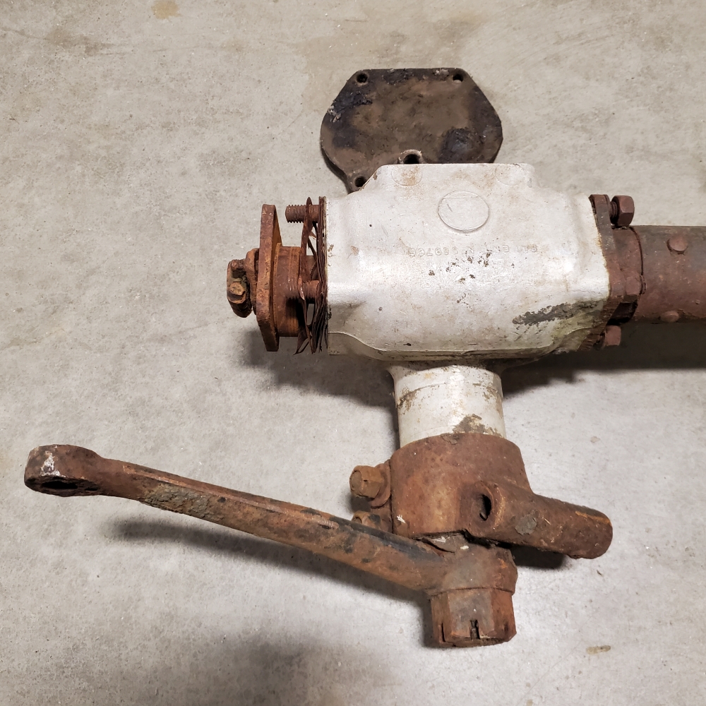 Original Jaguar XK120 Steering Column and Box Assembly OEM For Sale