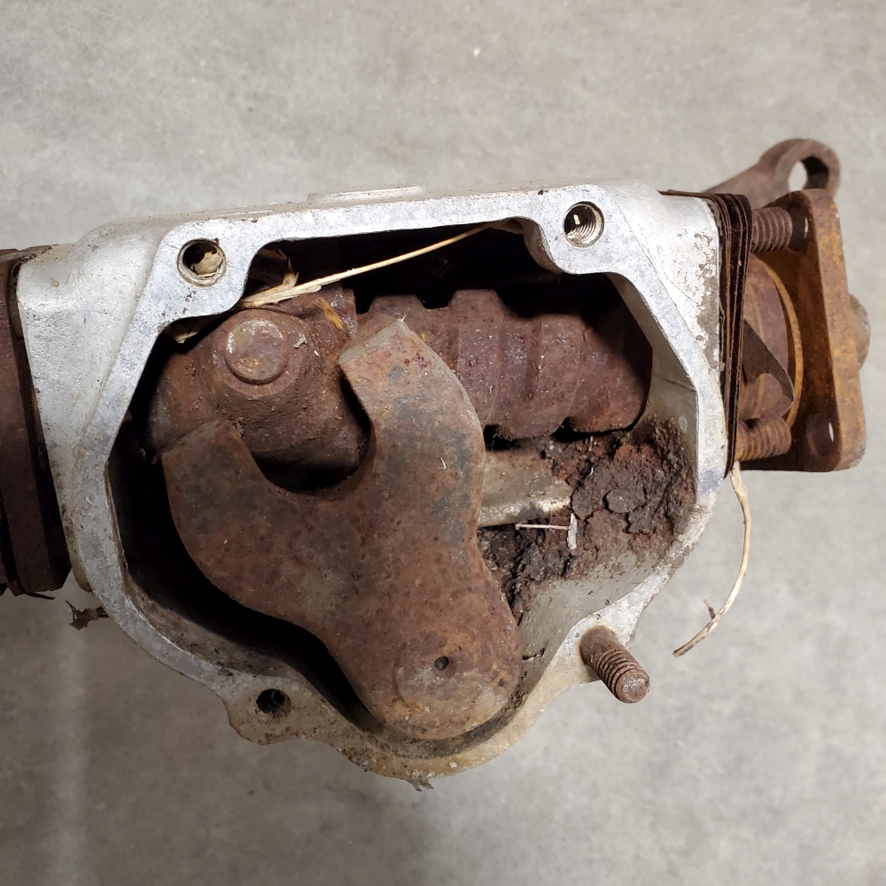 Original Jaguar XK120 Steering Column and Box Assembly OEM For Sale