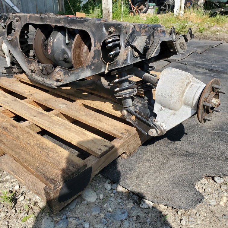 Original 1986 Jaguar XJSC 3.6 Manual Rear End Differential Pumpkin Cage ...