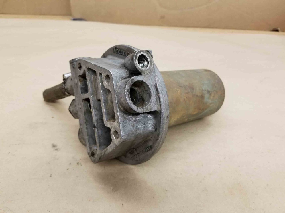 Jaguar XKE EType Series 2 Oil Filter Housing Head and Cannister